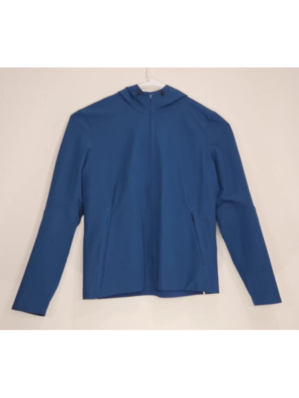 Lululemon Warp Light Jacket Packable Zip Hooded Blue Men Size L